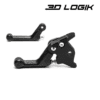 3D Logik Polaris MARTYX Adjustable Billet Brake Lever - Fire 3D Logik Polaris MARTYX Adjustable Billet Brake Lever - Fire